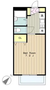 パステルハイツ【1階】の間取り