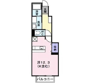 神奈川県小田原市飯泉【アパート】の間取り