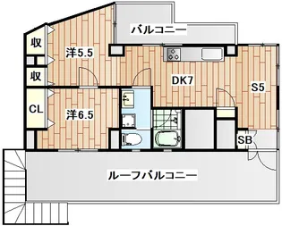 神奈川県横浜市西区霞ケ丘【アパート】の間取り