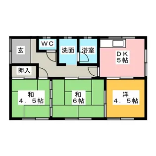 三重県伊勢市小俣町相合【一戸建】の間取り
