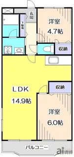 東京都練馬区富士見台3【マンション】の間取り