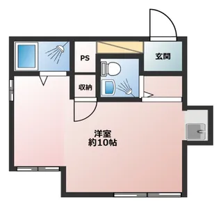 フォレスト経堂【1階】の間取り