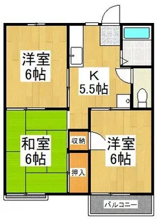 埼玉県新座市西堀1【アパート】の間取り