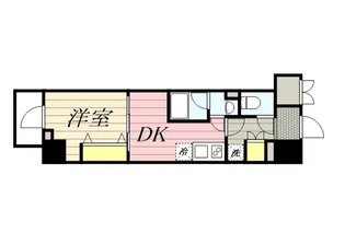 ハーモニーレジデンス東京両国パークフロント【3階】の間取り