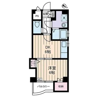 Sunrise 浅草【4階】の間取り