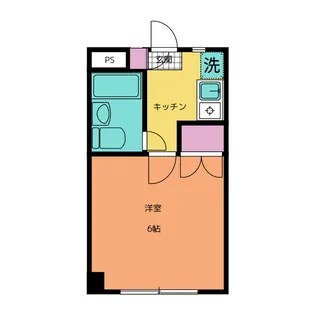 ポッポスクエア【2階】の間取り