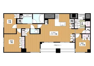 アトラス志村三丁目【2階】の間取り