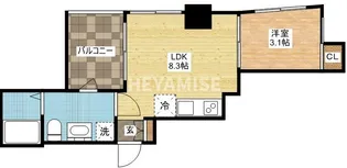 ジプソフィラ【2階】の間取り