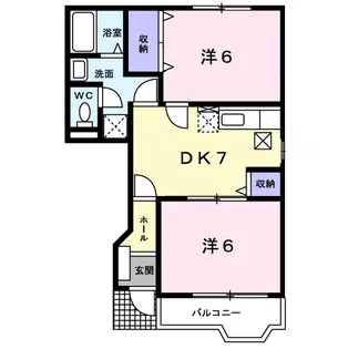 千葉県八街市八街ほ【アパート】の間取り