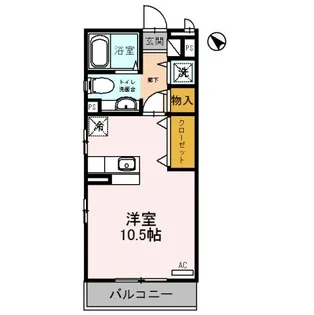 パークハイム参番館【3階】の間取り