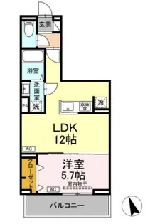 セレスティア池袋立教通り【2階】の間取り