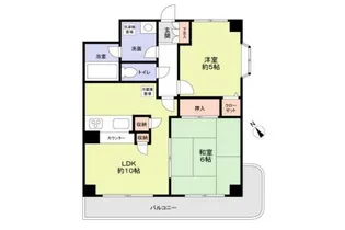 パークスクエア西川口【2階】の間取り