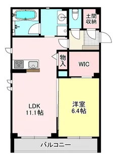 サンディーズレジデンス【4階】の間取り