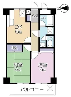 宝田ビル【6階】の間取り