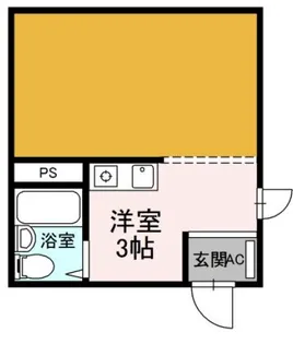 A-room【3階】の間取り