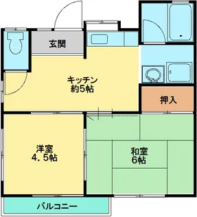 シルクハウス【2階】の間取り