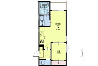 REGALESTリヤン【3階】の間取り