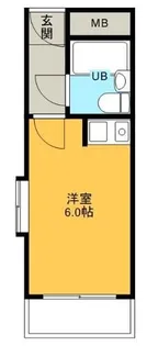 ハイデ野田【3階】の間取り