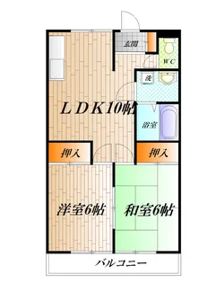 サン・ヒルズ【3階】の間取り