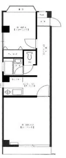 メゾン東麻布【2階】の間取り