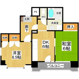 スカイハイツ川口(管理物件用)【3階】の間取り