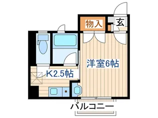 タウンMK B棟【1階】の間取り