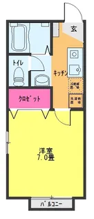 ハイムエスペランサ【1階】の間取り