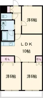 ダイチュウマンション【3階】の間取り