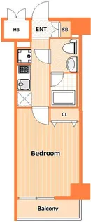 SHOKEN Residence 横浜関内【12階】の間取り