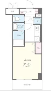 ラ・フロル【3階】の間取り