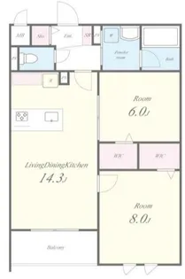Stadt Nerima-kasugacho【2階】の間取り