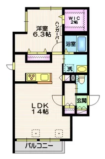 メゾン・リヴェール【2階】の間取り