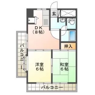 飯尾ビル【4階】の間取り