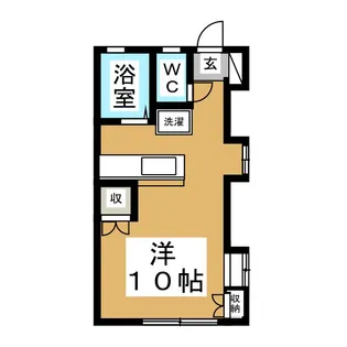 旭ヶ丘アネックス【1階】の間取り