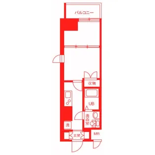 ステラ平塚【7階】の間取り