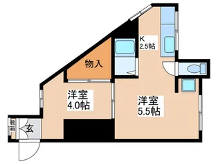 関荘【2階】の間取り