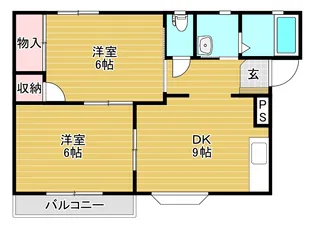 ジョイフル21【1階】の間取り