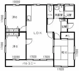 長崎県東彼杵郡川棚町小串郷【一戸建】の間取り