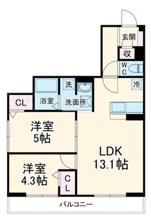 川口市戸塚2丁目 新築PJ【2階】の間取り