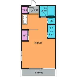 PARTIUM三田【2階】の間取り