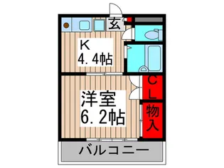 第三不動コ-ポ.【1階】の間取り