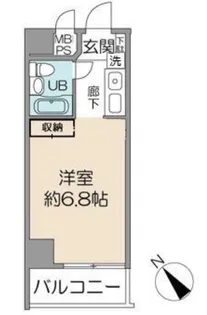 ライオンズプラザ三鷹第二【4階】の間取り