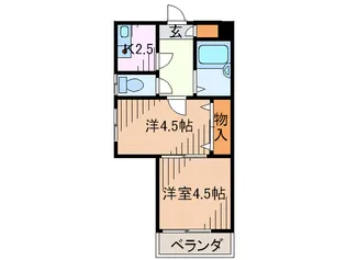 K.Sグランツ【3階】の間取り