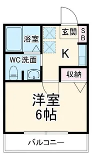 ウィングガーデン東浦和【2階】の間取り