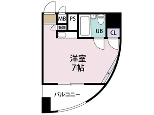 プログレス高砂【7階】の間取り