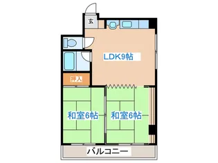 クリスタルファイブ【5階】の間取り