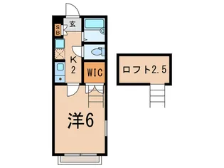 大井ヒルズ【1階】の間取り