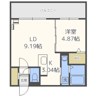 HGSサウス11【2階】の間取り