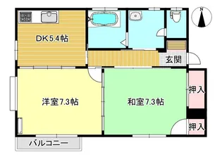 ファミリーウッドT・K【2階】の間取り