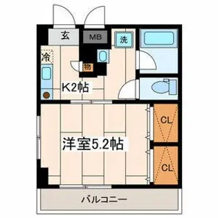 アメニティーヒルズ【1階】の間取り